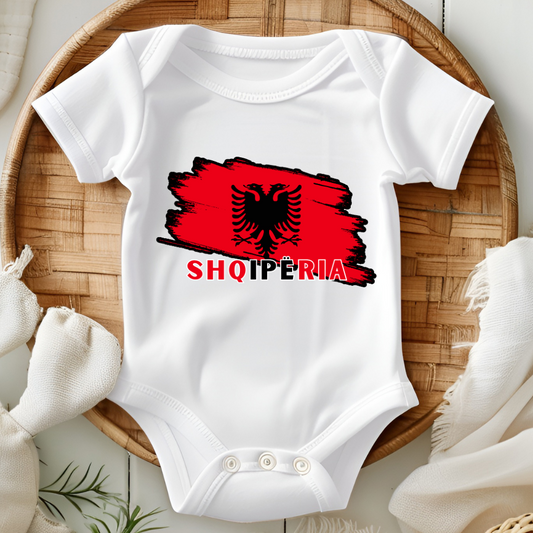 Albanien - Bio Baby Bodysuit