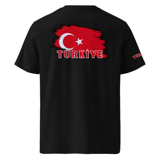 T-Shirt Türkei EM 2024 Unisex 𐱅𐰇𐰼𐰰